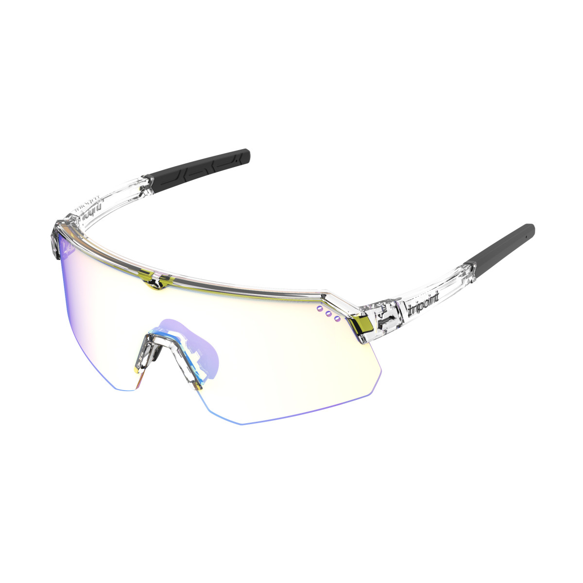 Tripoint 001 Treriksröset päikeseprillid | Photochromic | Crystal - Smoke Blue Multi
