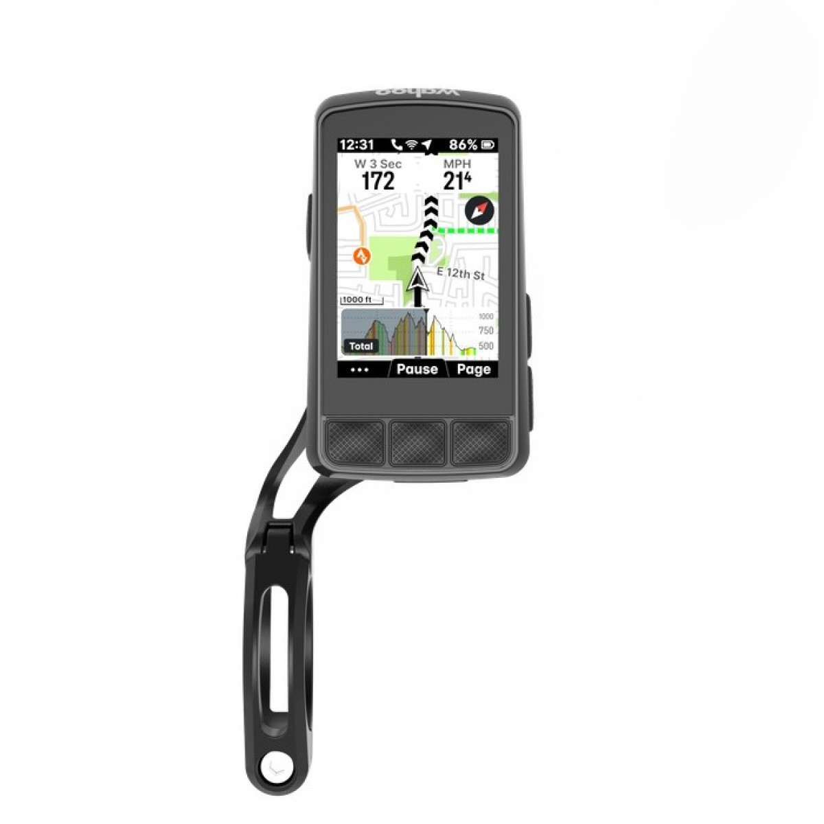 Wahoo ELEMNT Roam 3/Bolt 3 Out Front Bike Computer Mount