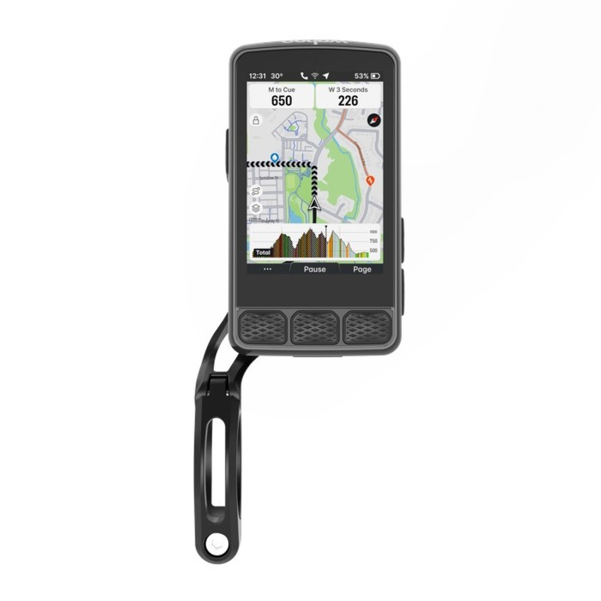 Wahoo ELEMNT Roam 3/Bolt 3 Out Front Bike Computer Mount