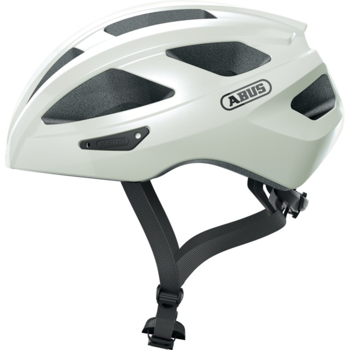 Abus Macator Helmet | Pearl White