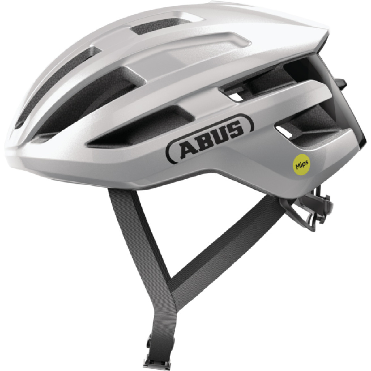 Abus Powerdome Mips  kiiver | Gleam Silver