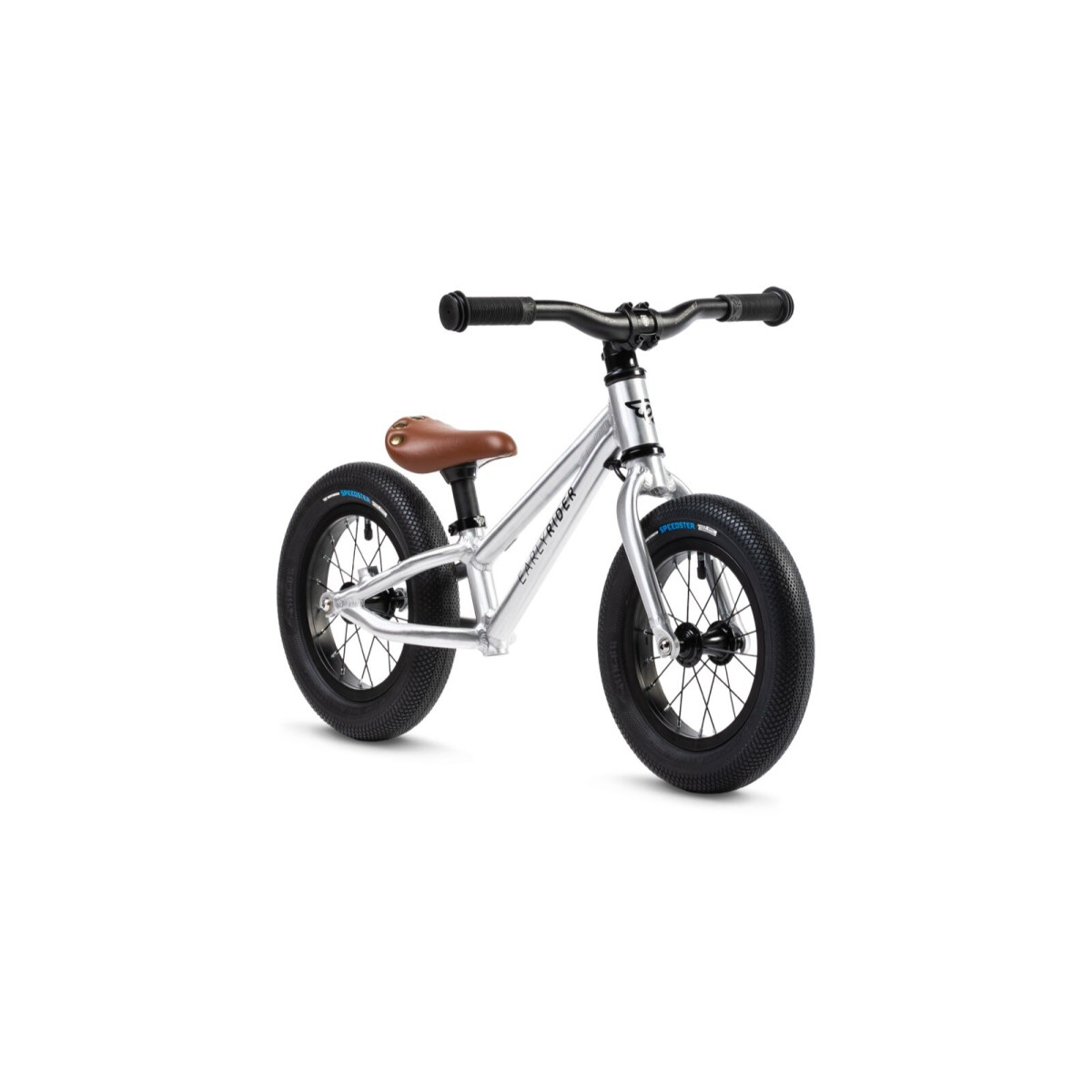 Early Rider Charger 12" Balance Bike | Brushed Aluminium