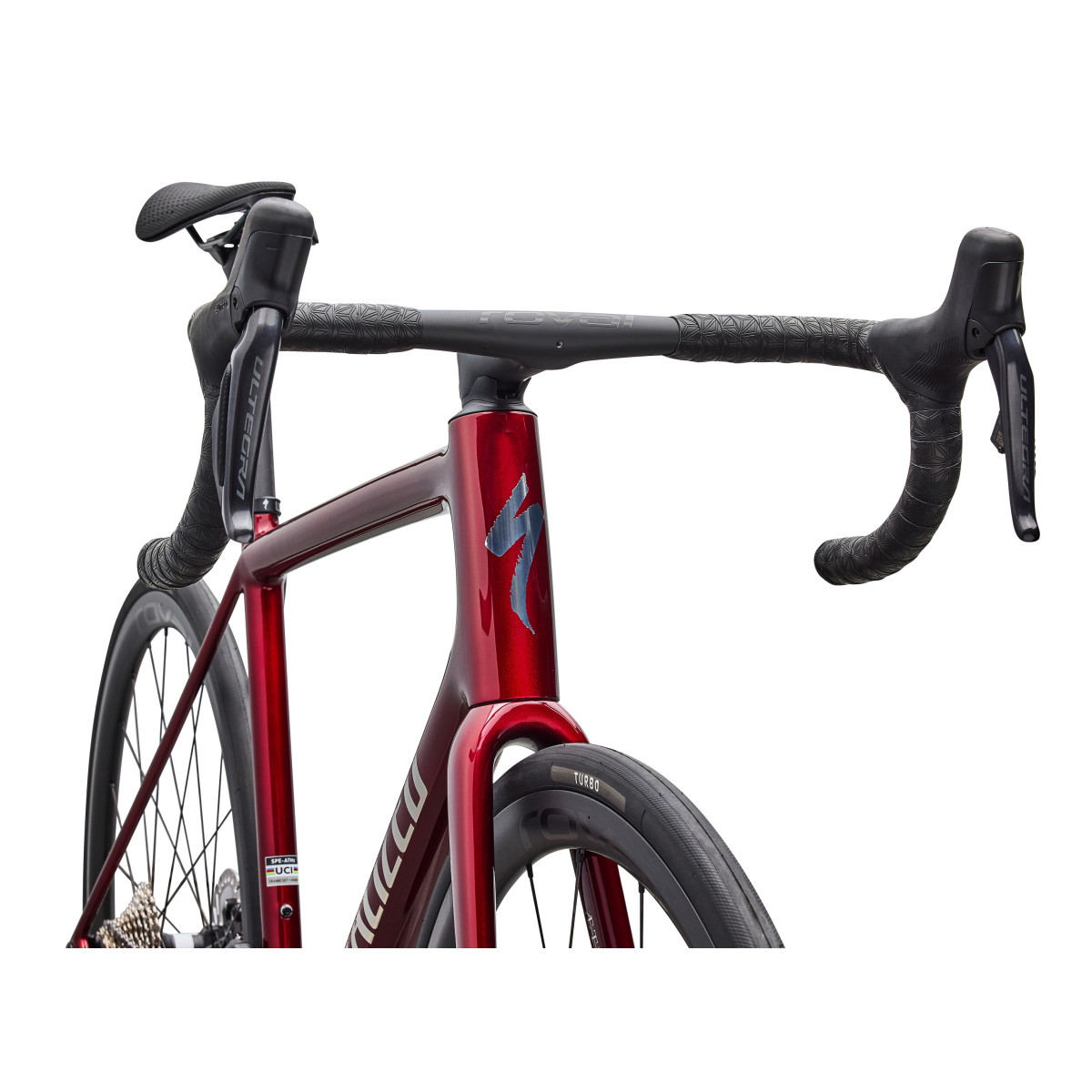 Specialized Aethos 2 Pro maanteeratas | Shimano Ultegra Di2 | Gloss Red Sky - Chrome