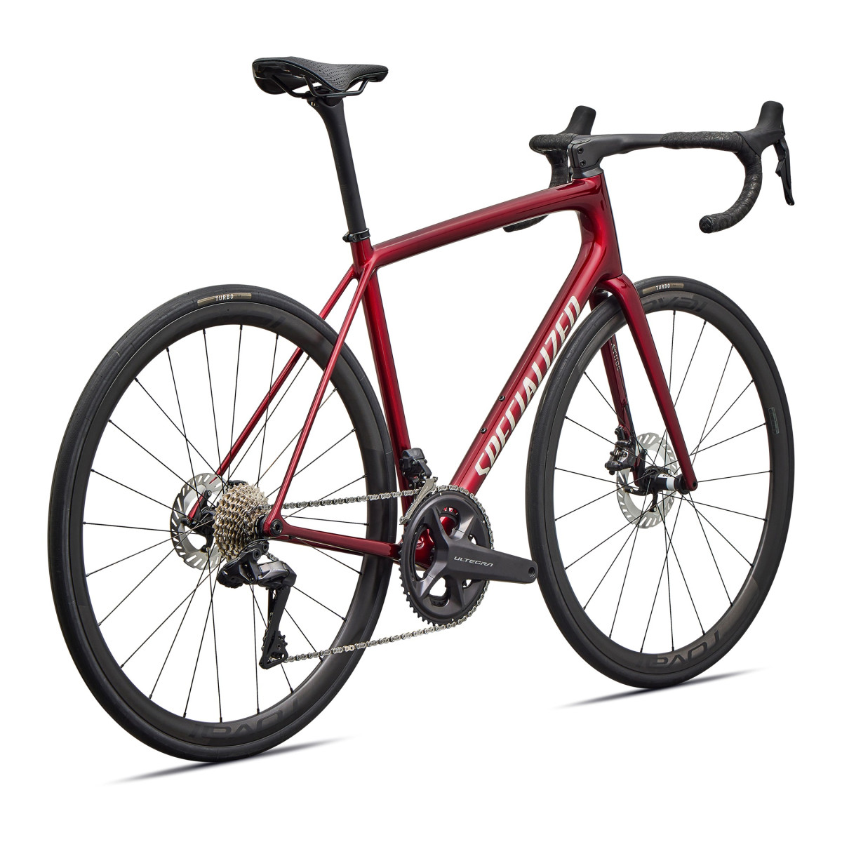 Specialized Aethos 2 Pro maanteeratas | Shimano Ultegra Di2 | Gloss Red Sky - Chrome