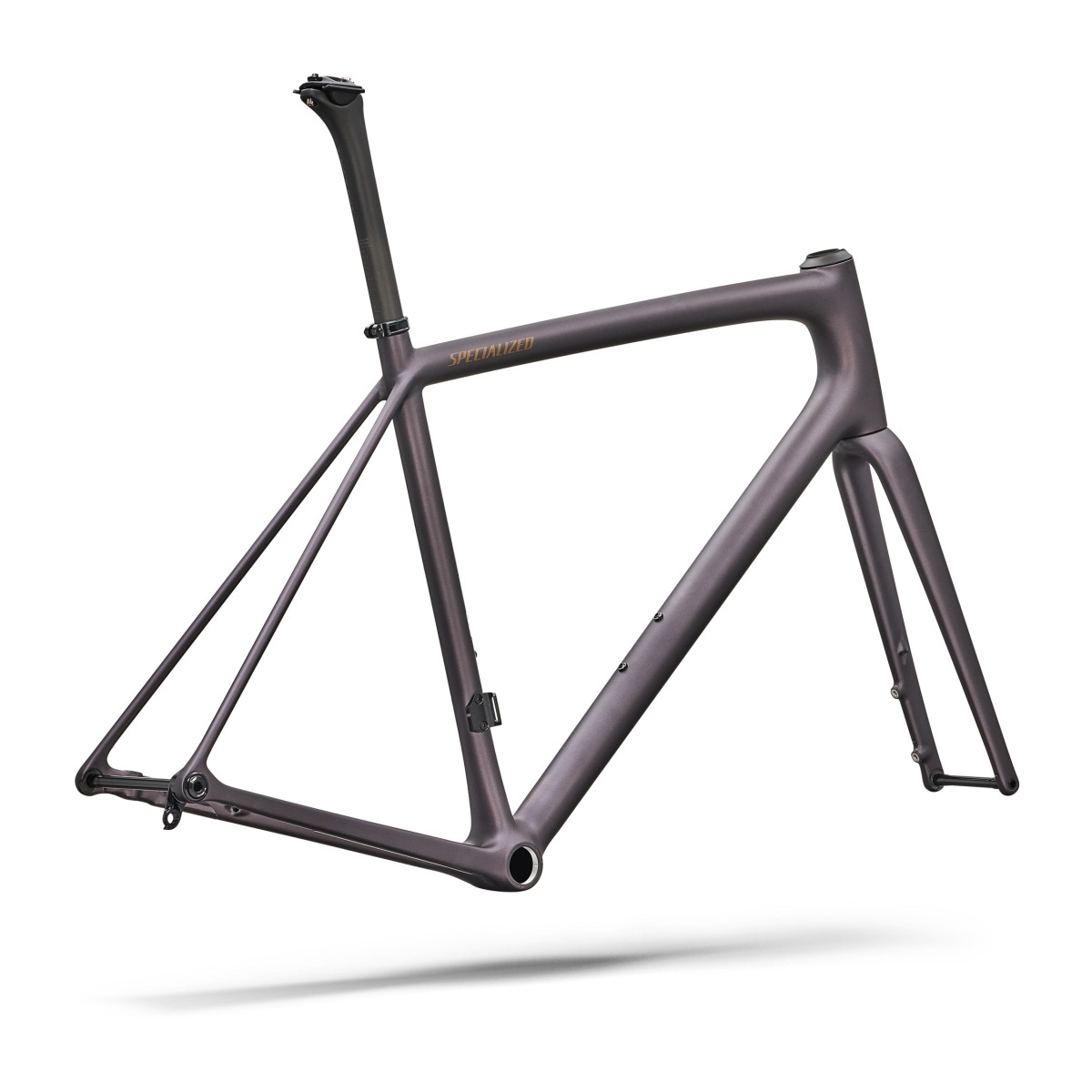 Specialized Aethos 2 raamikomplekt | Satin Nebula Metallic - Burnt Gold Metallic