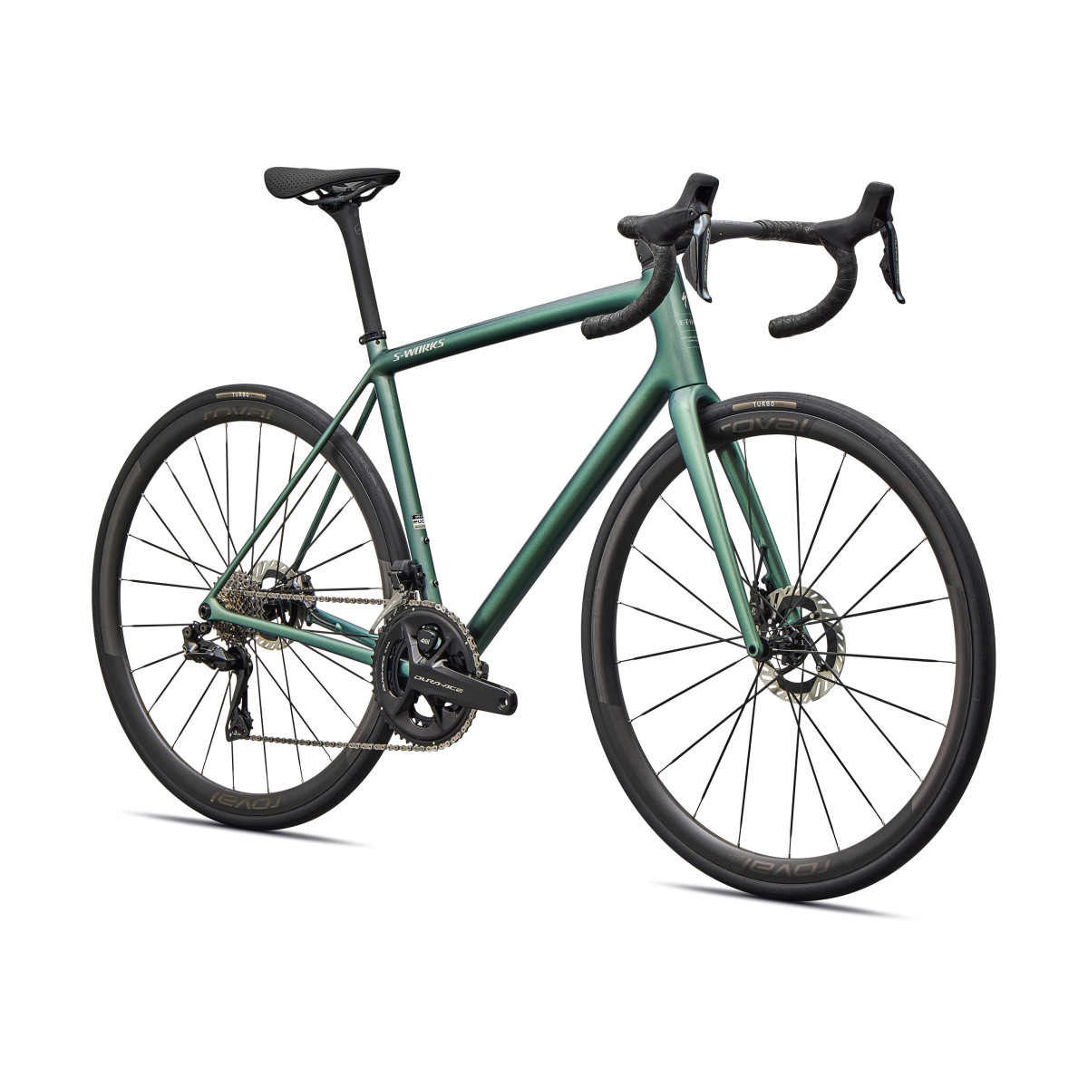 S-Works Aethos 2 maanteeratas | Dura Ace Di2 | Gloss Premium Fjord Metallic - Dolomite Metallic