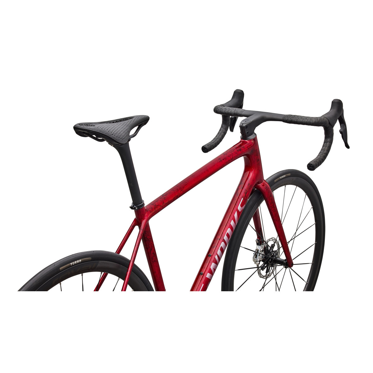 S-Works Aethos 2 maanteeratas | SRAM Red AXS | Sandstone Metallic Base - Red Tint