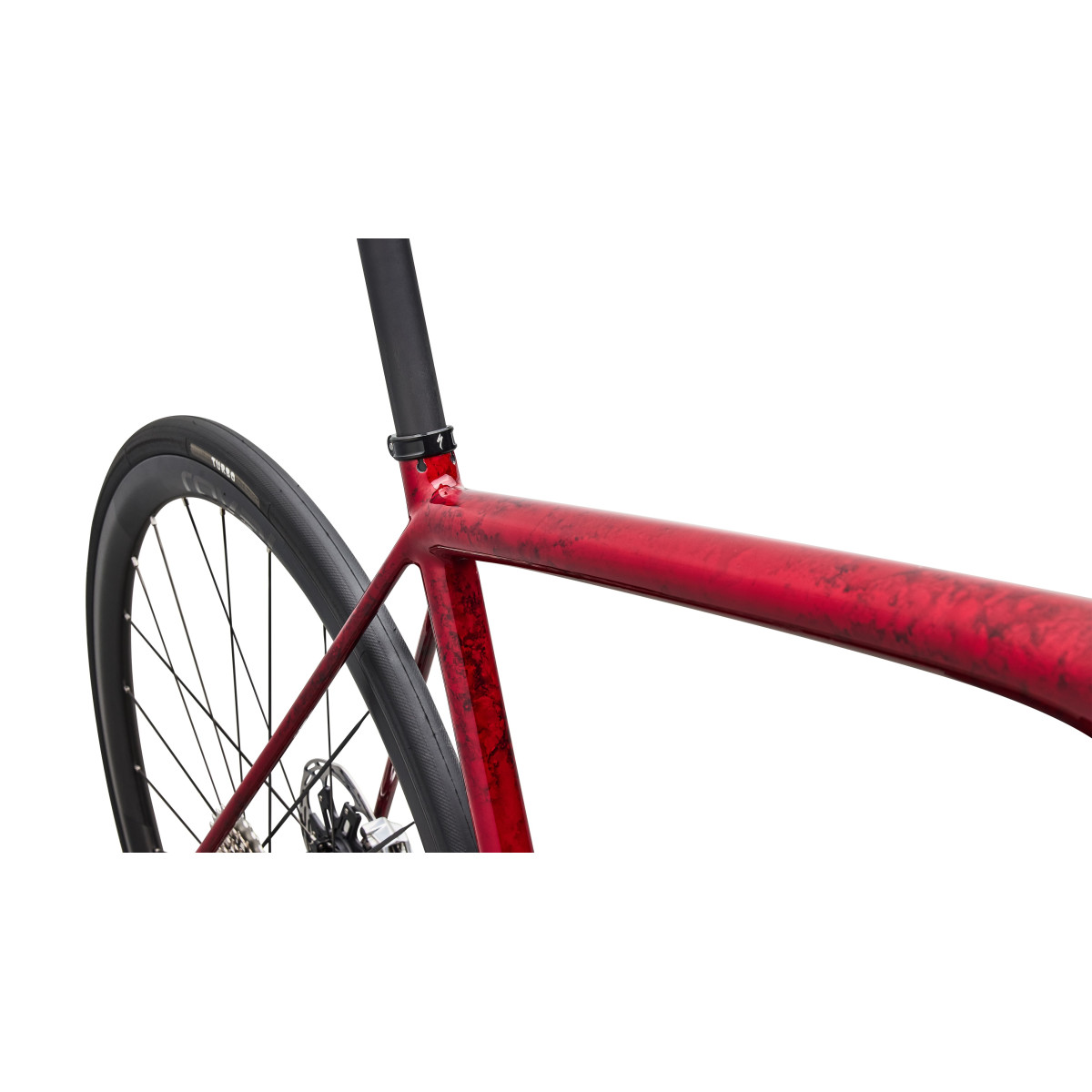 S-Works Aethos 2 maanteeratas | SRAM Red AXS | Sandstone Metallic Base - Red Tint