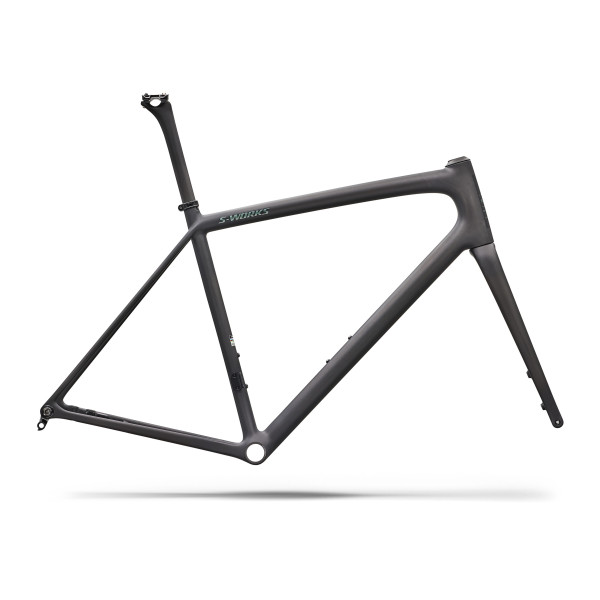 S-Works Aethos 2 raamikomplekt | Rtp Raw Carbon - Premium Fjord Metallic