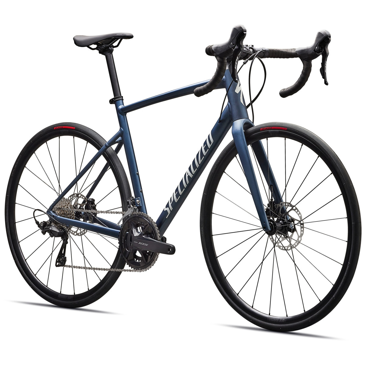 Specialized Allez Comp šosejas velosipēds | Cast Blue Metallic - Dune White