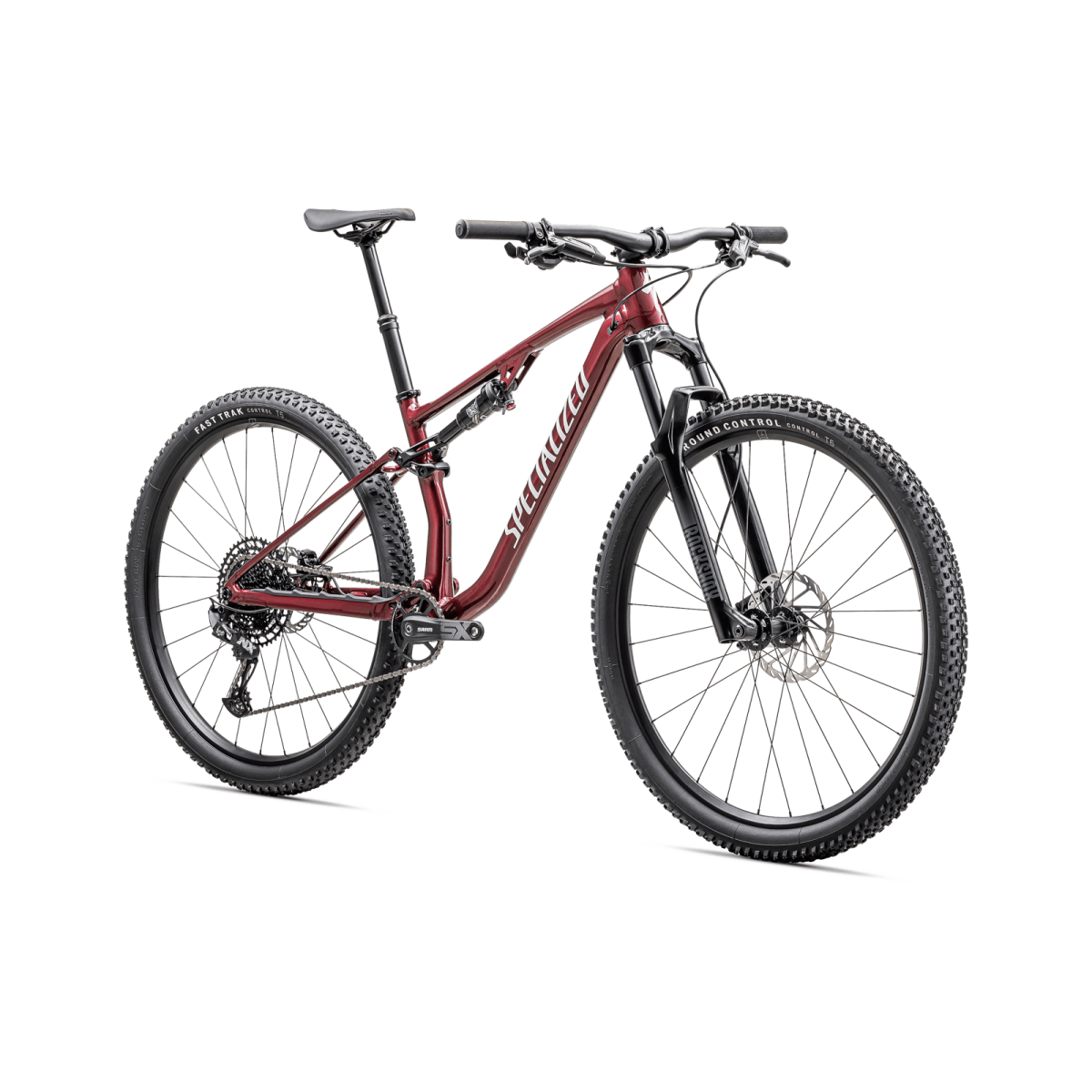 Specialized Chisel maastikuratas | Gloss Maroon - Valge