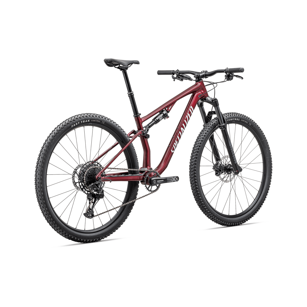 Specialized Chisel maastikuratas | Gloss Maroon - Valge