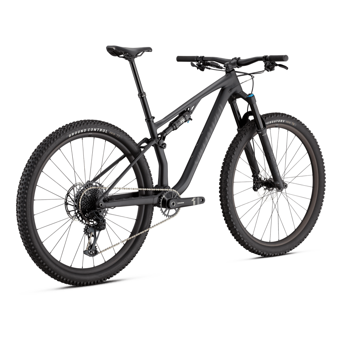 Specialized Chisel Comp EVO kalnu divritenis | Satīna melna - metālisks obsidiāns