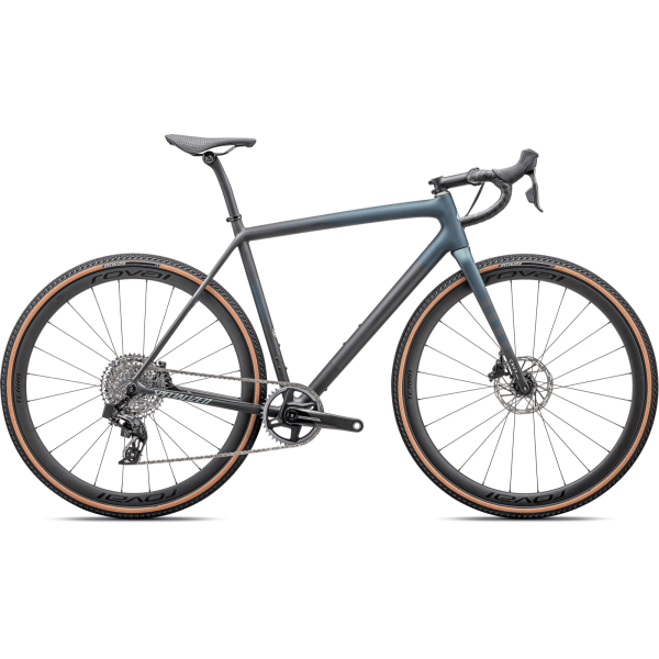 Specialized Crux Pro gravel jalgratas | Deep Lake Metallic - Suitsu värvi