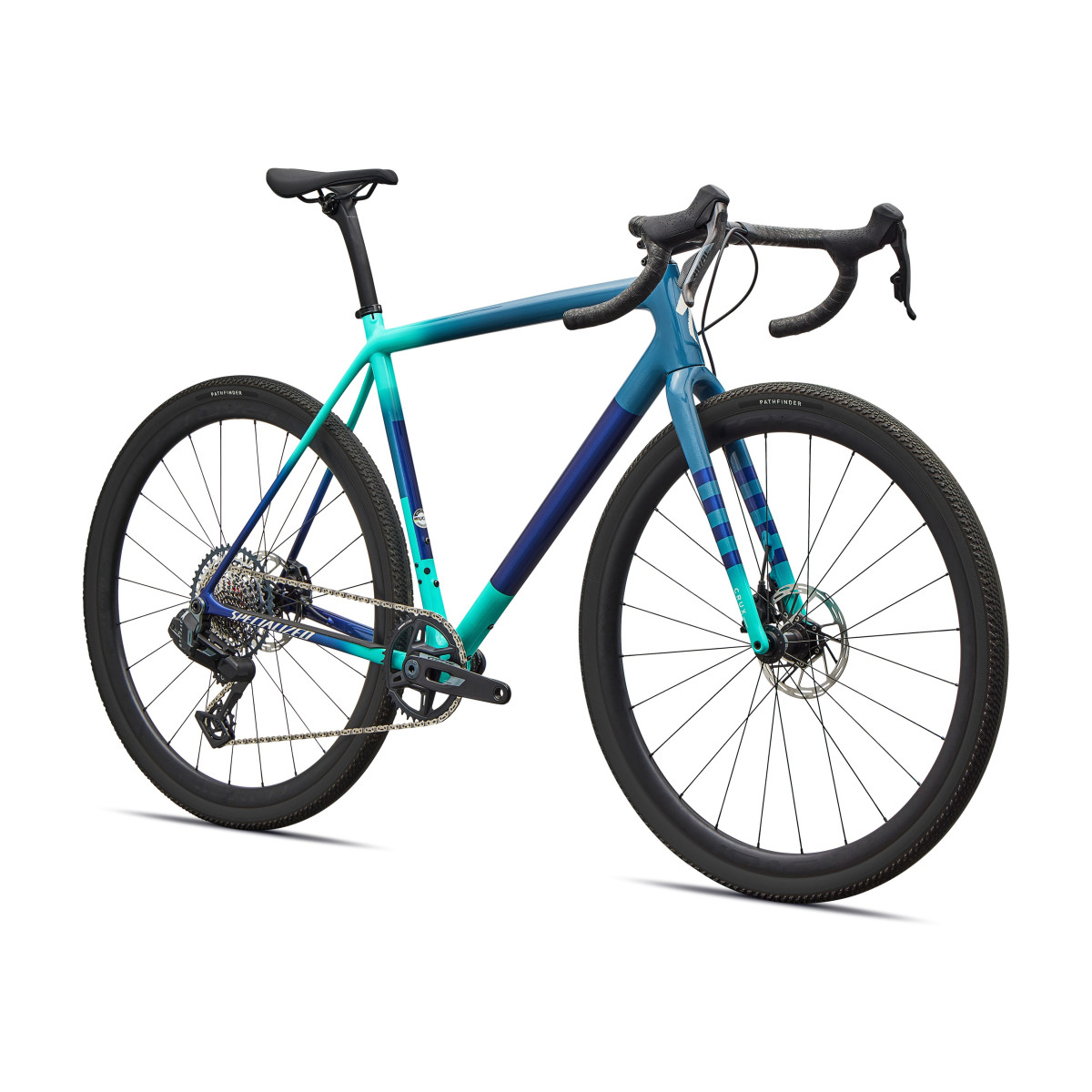 Specialized Crux Expert grants velosipēds | Grey Blue - Lagoon Blue