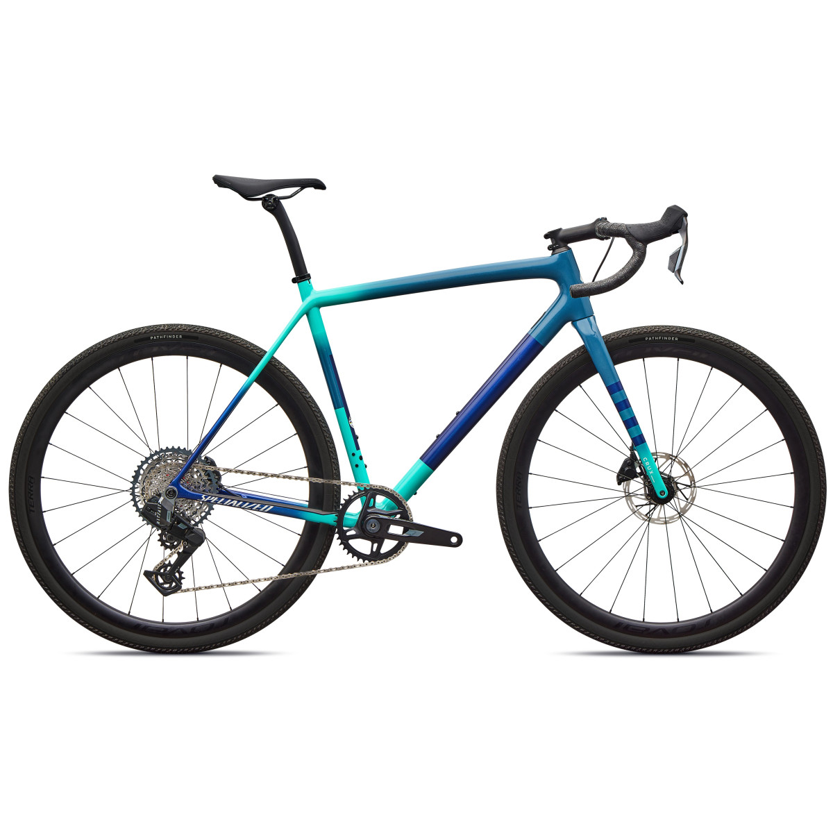 Specialized Crux Expert grants velosipēds | Grey Blue - Lagoon Blue