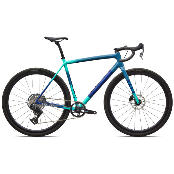 Specialized Crux Expert kruusaratta | Grey Blue - Lagoon Blue