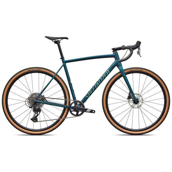 Specialized Crux DSW Comp gravel jalgratas | Emerald Metallic - Fjord Metallic