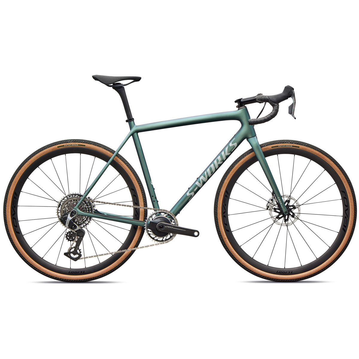 S-Works Crux Gravel Bike | Premium Fjord - Dolomite Metallic