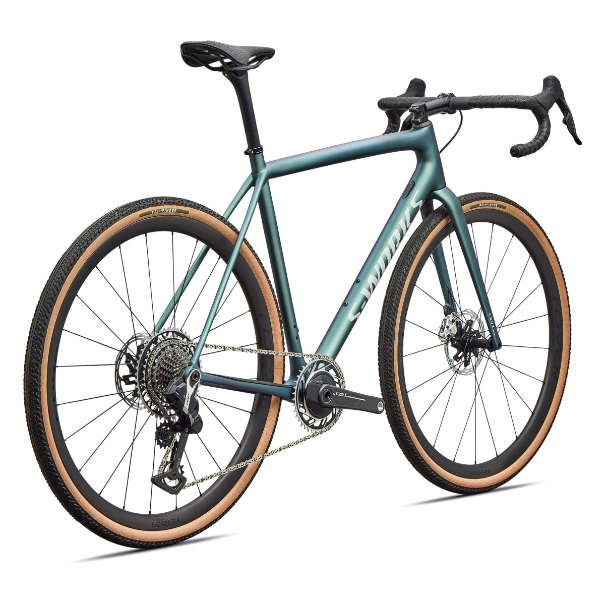 S-Works Crux Gravel Bike | Premium Fjord - Dolomite Metallic