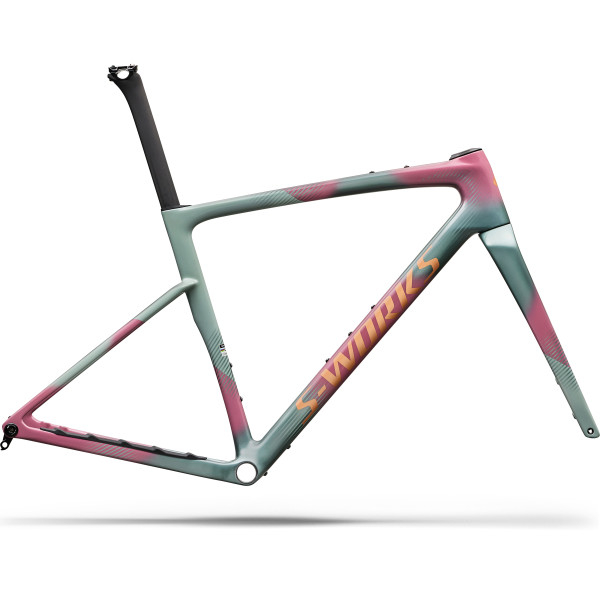 S-Works Crux 5 rėmas | Agave Grey - Phonton Tint over Silver Dust S-Works Crux 5 rėmas | Agave Grey - Phonton Tint over Silver Dust