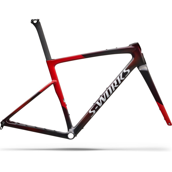 S-Works Crux 5 raamikomplekt | Cayenne Metallic - Red Tint