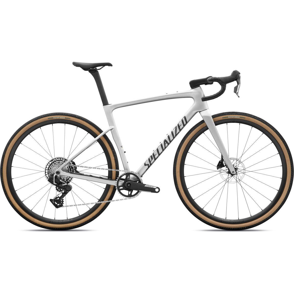 Specialized Crux 5 Expert gravel jalgratas | Shadow Silver - Obsidian Metallic