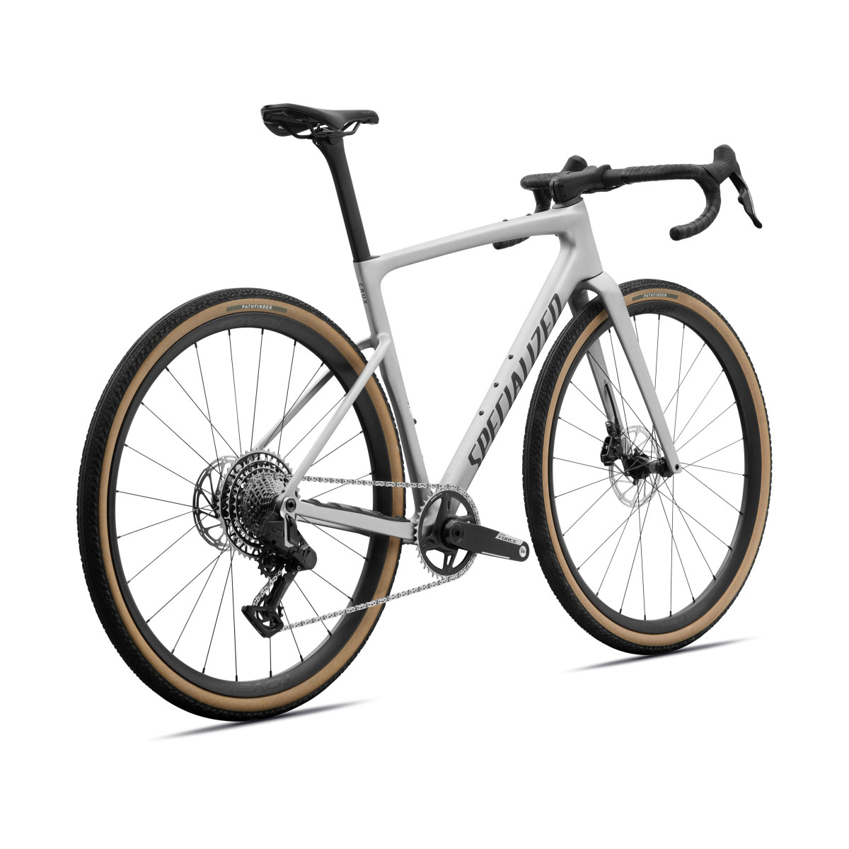 Specialized Crux 5 Expert gravel jalgratas | Shadow Silver - Obsidian Metallic