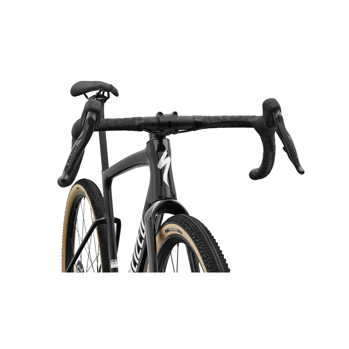 Specialized Crux 5 Comp gravel jalgratas | Obsidian Metallic - Dune White