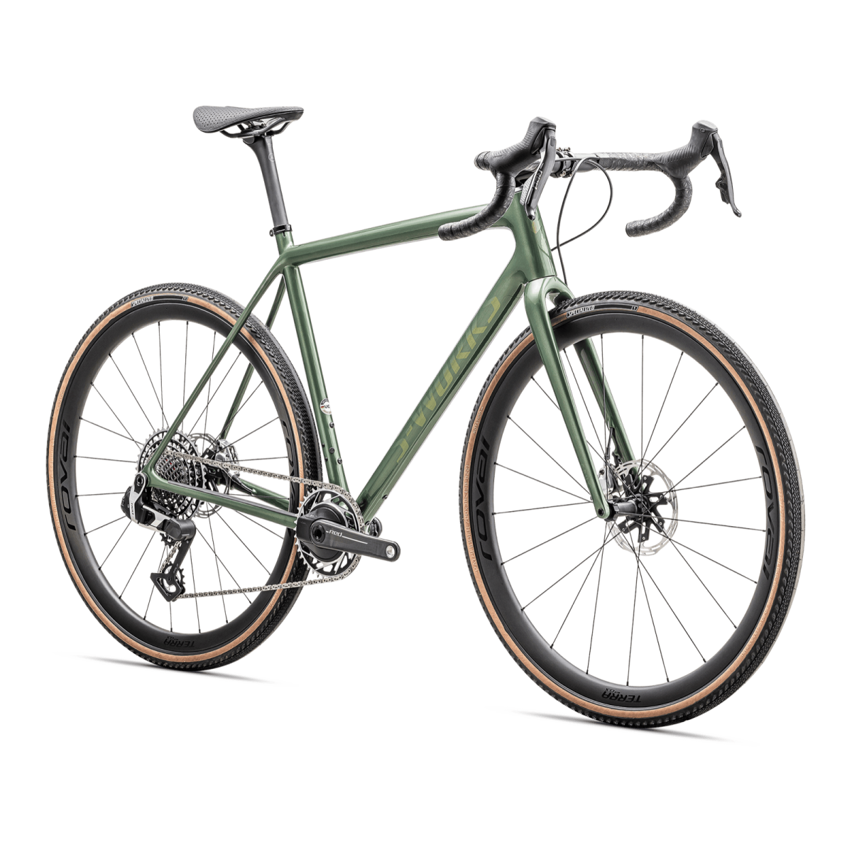 S-Works Crux grants velosipēds | Gloss Cypress Metallic - Viavi Gold