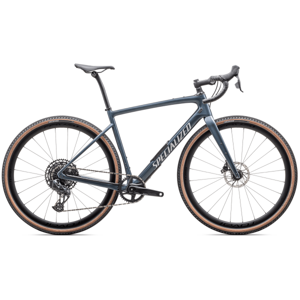 Specialized Diverge Expert Carbon gravel jalgratas | Cast Blue Metallic - Silver Dust