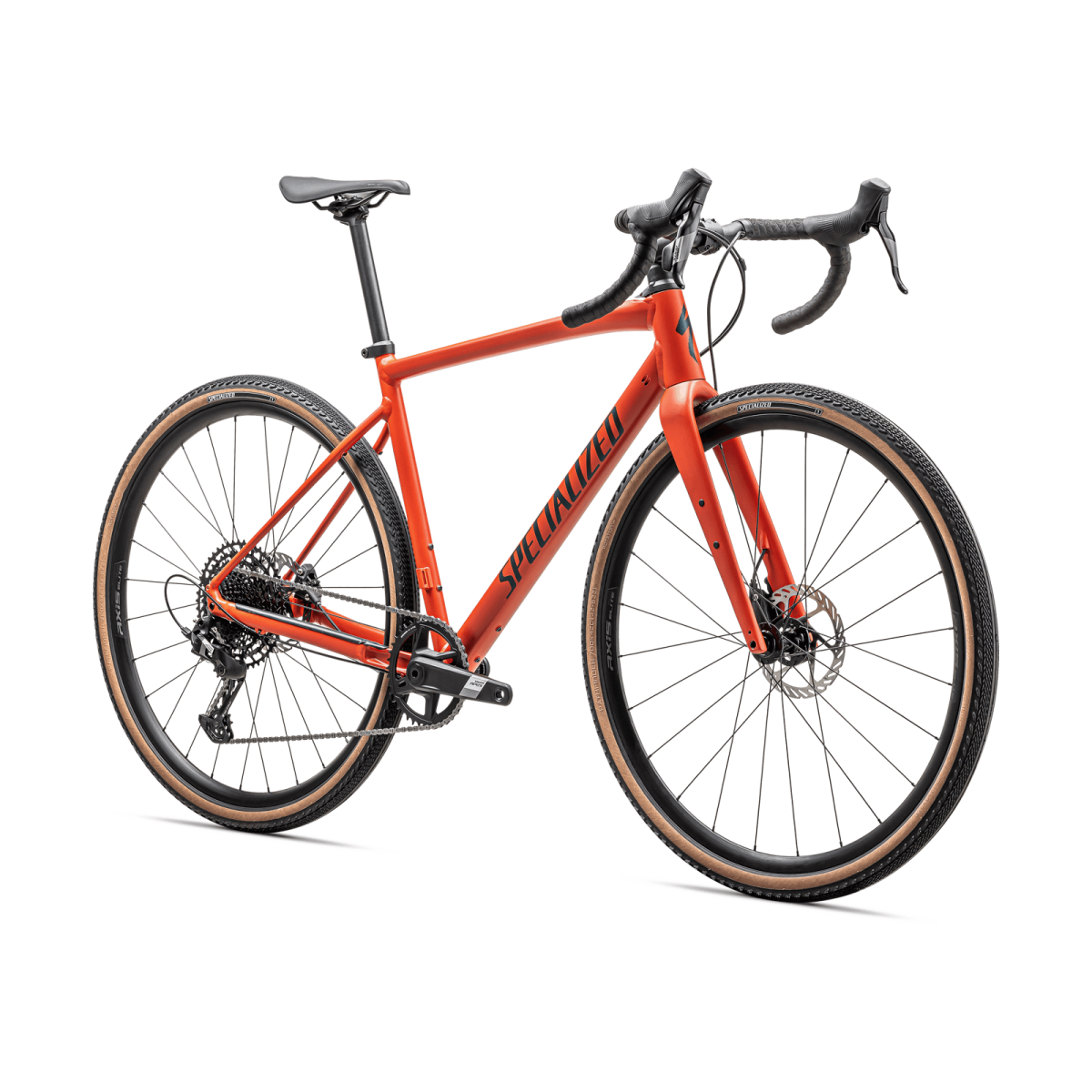 Specialized Diverge Comp E5 grants velosipēds | Satin Deep Orange - Deep Lake