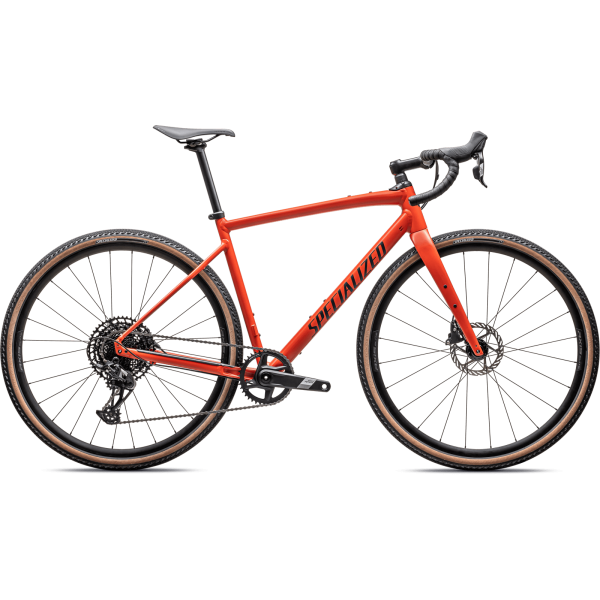 Specialized Diverge Comp E5 gravel jalgratas | Satin Deep Orange - Deep Lake