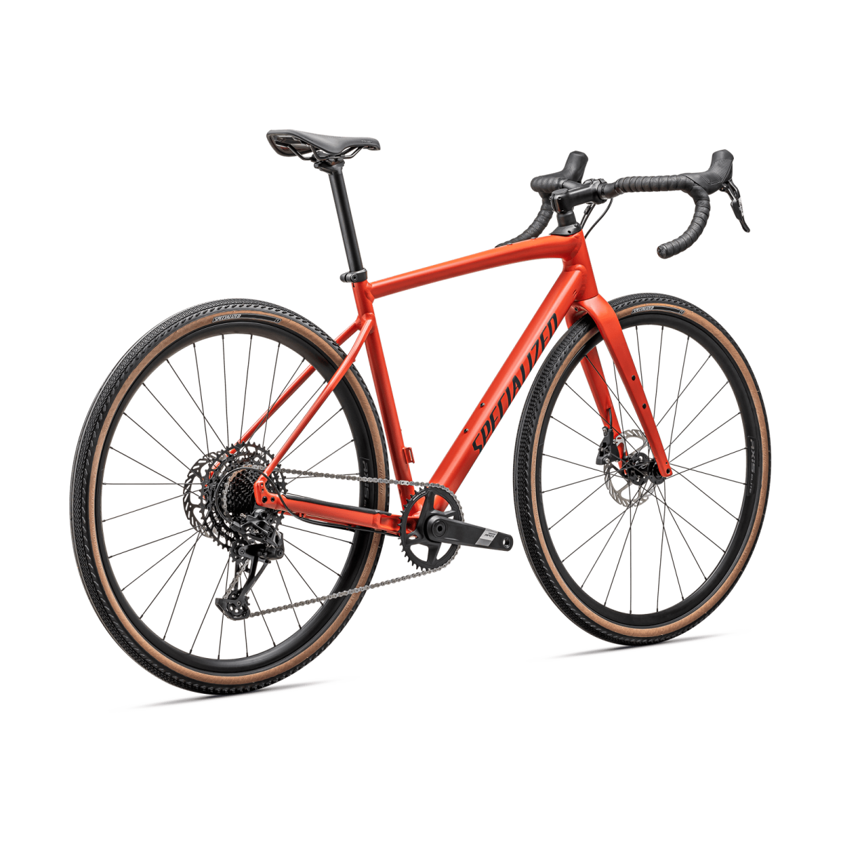 Specialized Diverge Comp E5 grants velosipēds | Satin Deep Orange - Deep Lake