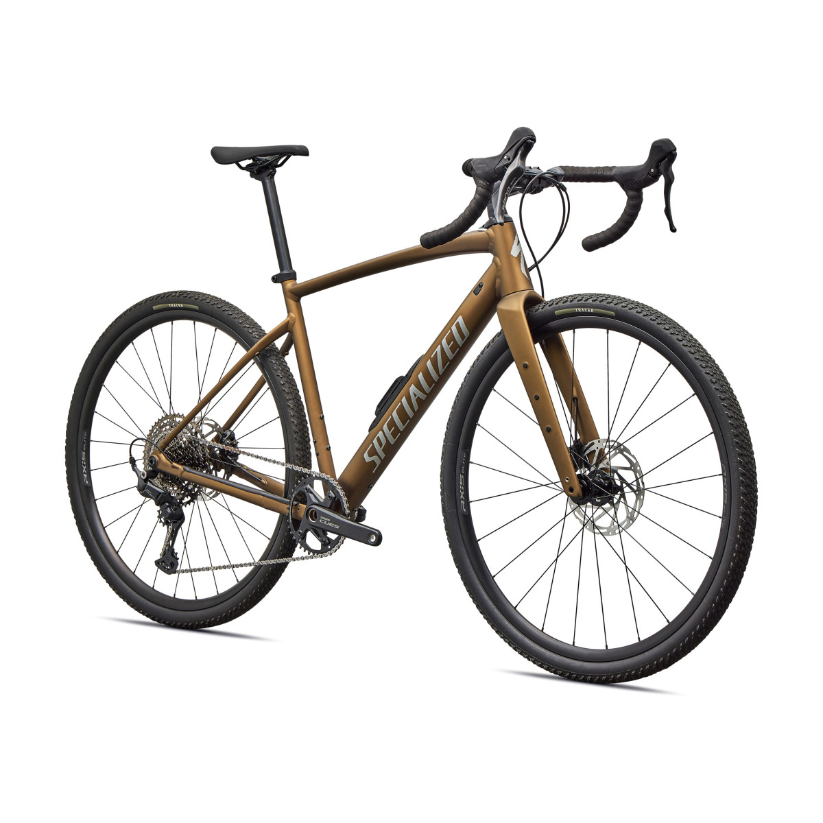Specialized Diverge 4 Sport Alloy grants velosipēds | Satin Burnt Gold Metallic - Shadow Silver