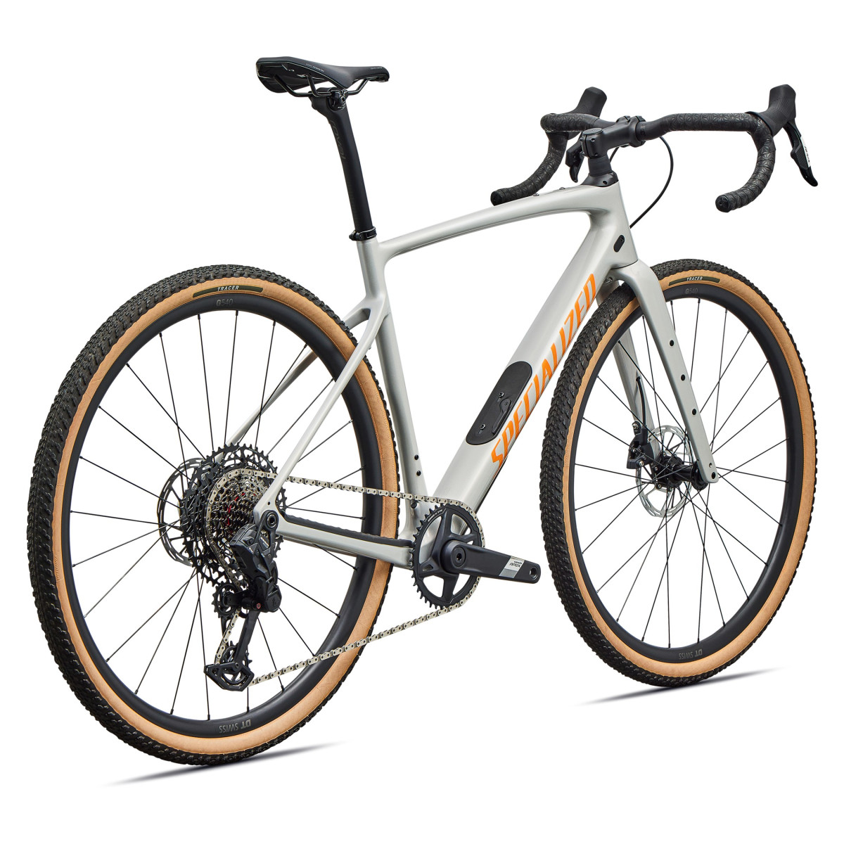 Specialized Diverge 4 Comp Carbon grants velosipēds | Dolomite Metallic - Orange Zest