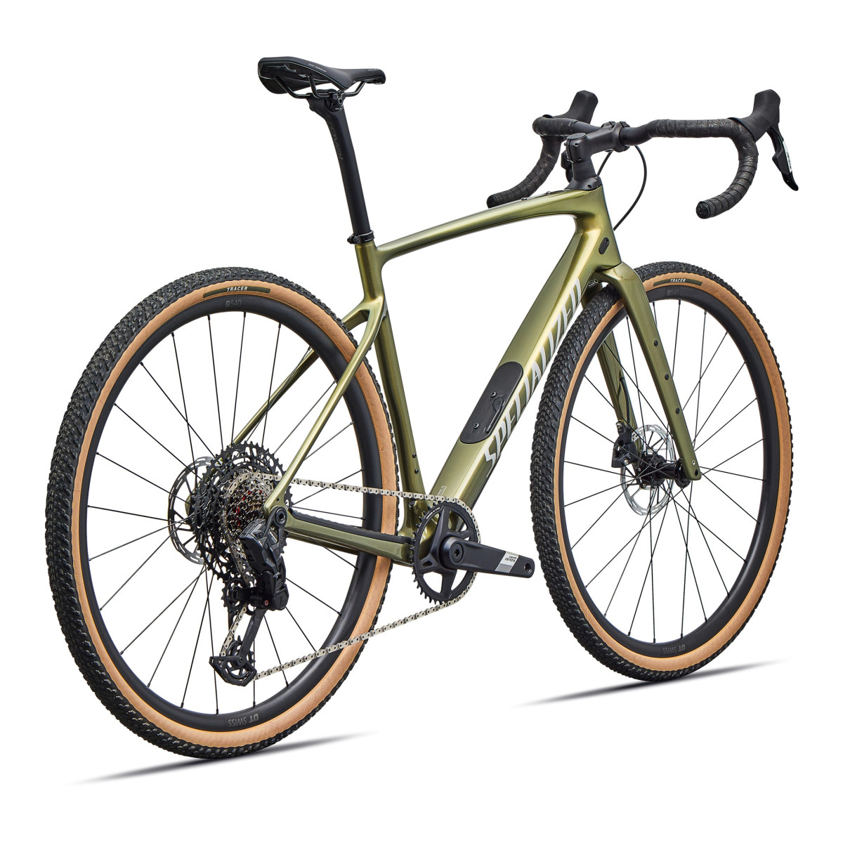 Specialized Diverge 4 Comp  Carbon gravel jalgratas | Laurel Green Metallic - Dolomite Metallic