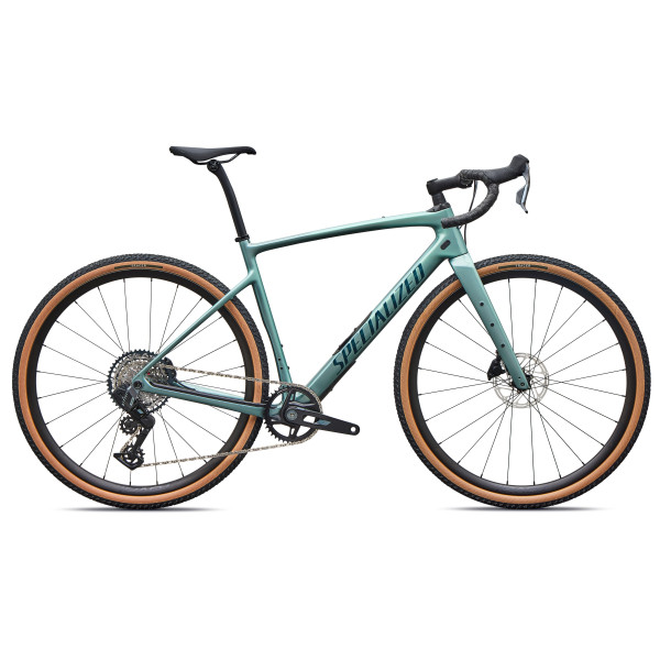 Specialized Diverge 4 Expert Carbon gravel jalgratas | SRAM Rival XPLR | Fjord Metallic - Emerald