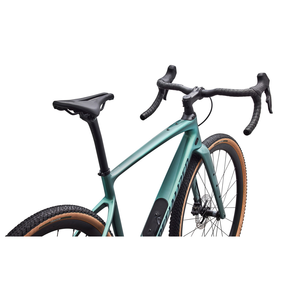Specialized Diverge 4 Expert Carbon Gravel dviratis | Shimano GRX Di2 | Fjord Metallic - Emerald Metallic
