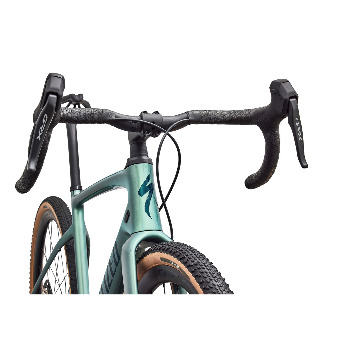 Specialized Diverge 4 Expert Carbon Gravel dviratis | Shimano GRX Di2 | Fjord Metallic - Emerald Metallic