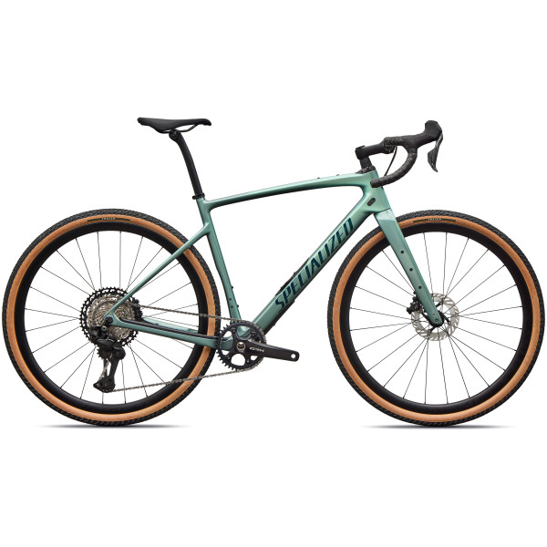 Specialized Diverge 4 Expert Carbon gravel jalgratas | Shimano GRX Di2 | Fjord Metallic - Emerald Metallic