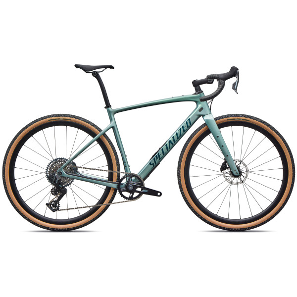 Specialized Diverge 4 Expert Carbon gravel jalgratas | SRAM Rival XPLR | Fjord Metallic - Emerald Metallic