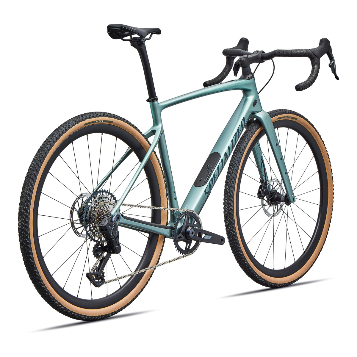 Specialized Diverge 4 Expert Carbon grants velosipēds | SRAM Rival XPLR | Fjord Metallic - Emerald Metallic