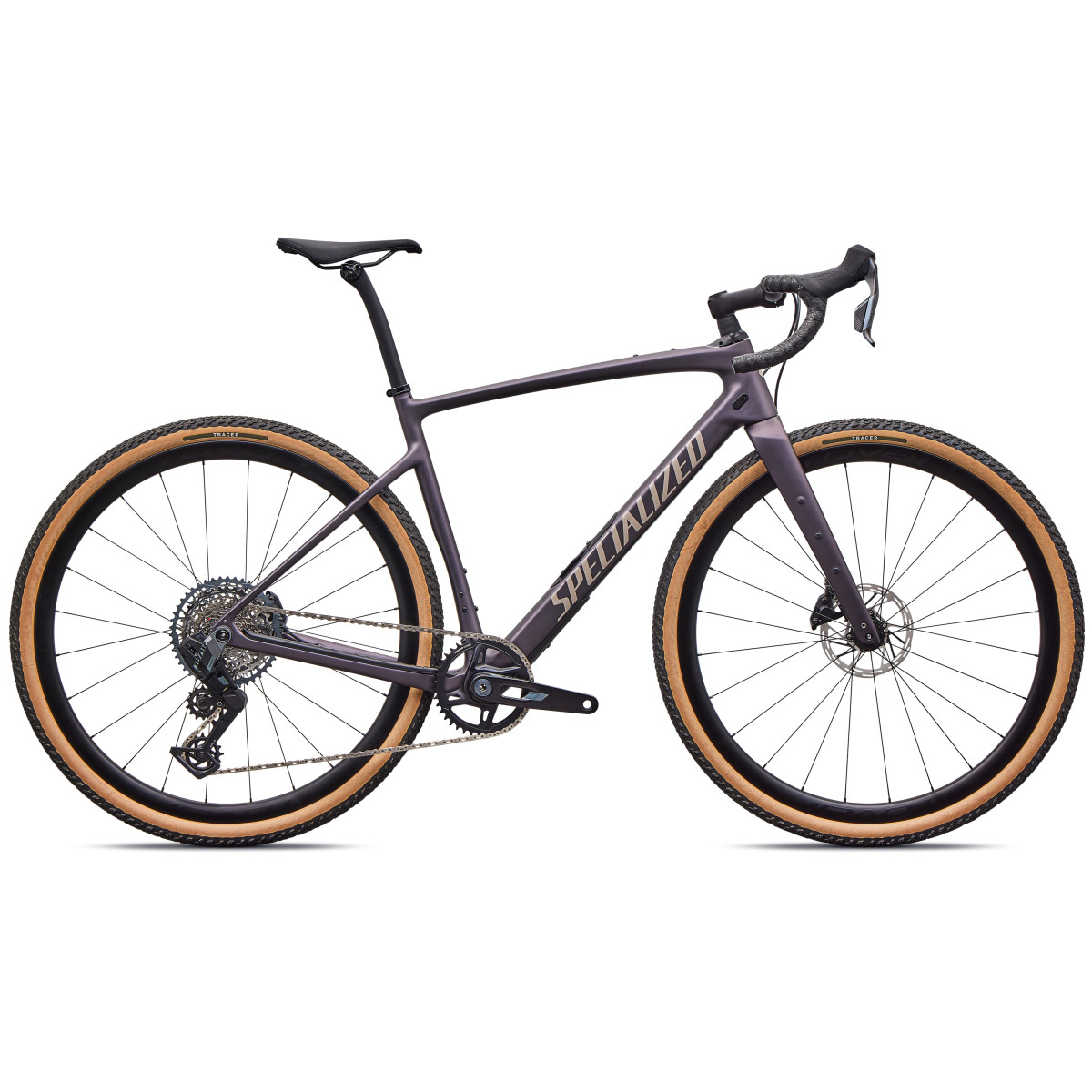 Specialized Diverge 4 Expert Carbon gravel jalgratas | SRAM Rival XPLR | Nebula Metallic - Sandstone Metallic