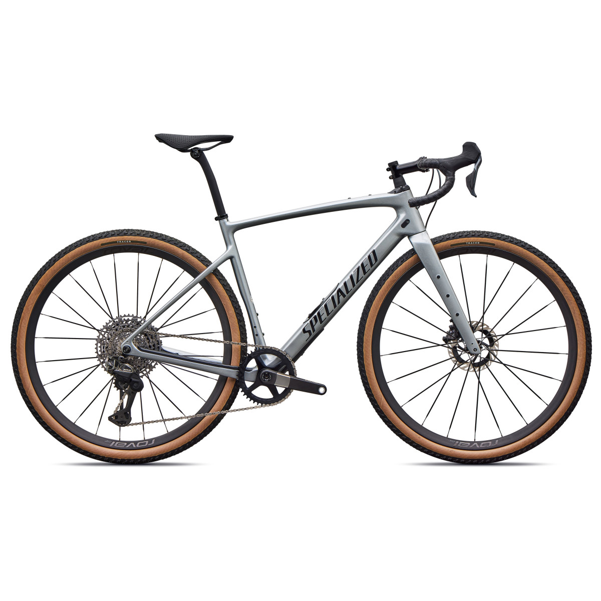Specialized Diverge 4 Pro LTD gravel jalgratas | Gloss Shadow Silver - Obsidian Metallic