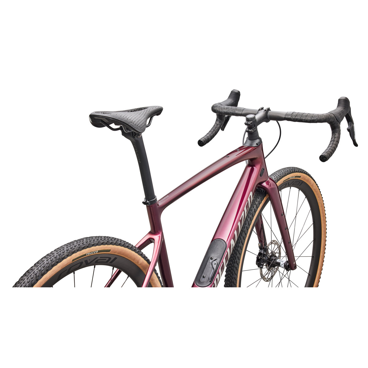 Specialized Diverge 4 Pro Carbon gravel jalgratas | Bordeaux Metallic - Pearl Dolomite