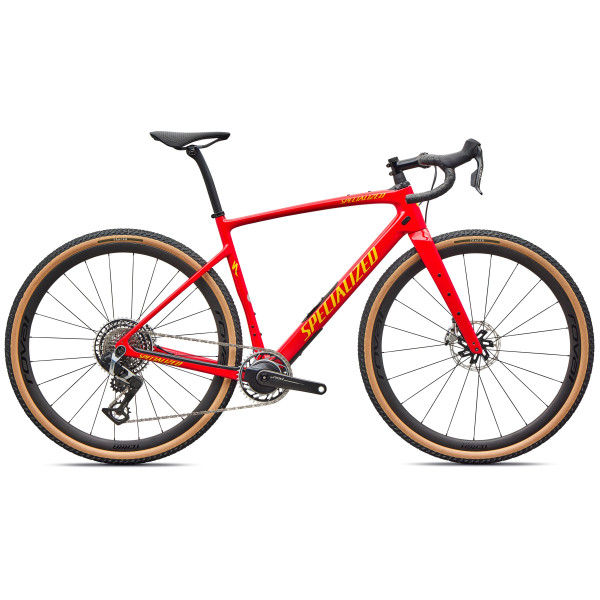 Specialized Diverge 4 Pro LTD Carbon gravel jalgratas | Gloss Vivid Red Yellow Ltd