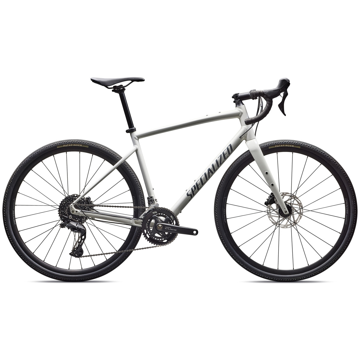 Specialized Diverge 3 Alloy Gravel Bike | Cues | Gloss Dune White - Ashen