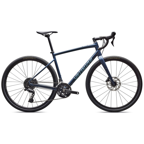 Specialized Diverge 3 Alloy gravel jalgratas | Cues | Satin Cast Blue Metallic - Sea Foam
