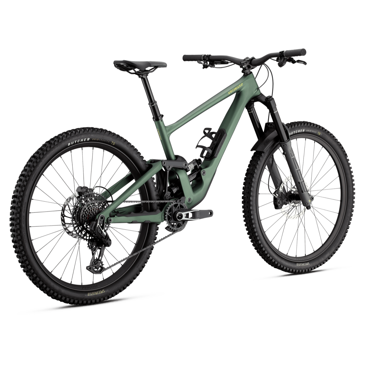 Specialized Enduro Pro kalnu velosipēds | Satin Cypress Metallic - Jonu metālika